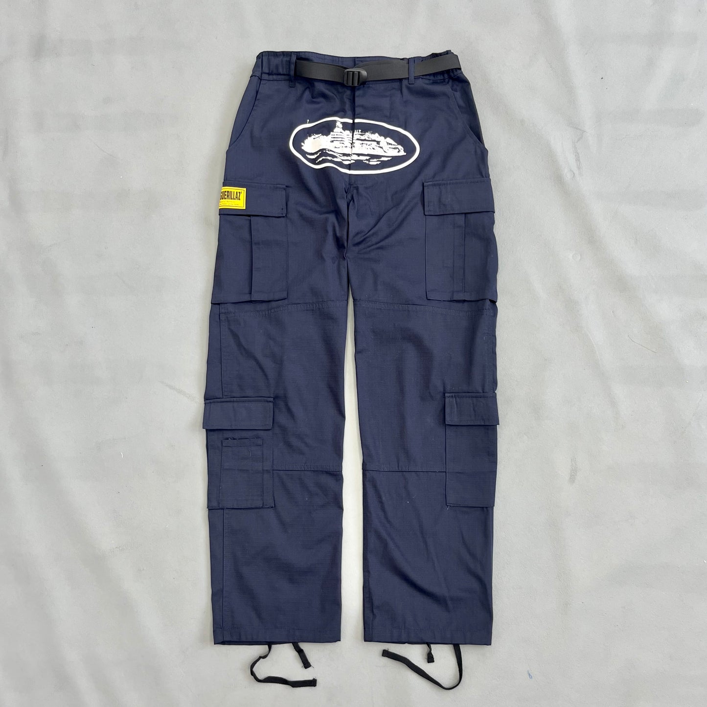 Calça Corteiz Cargo Azul Marinho - Shabby Company