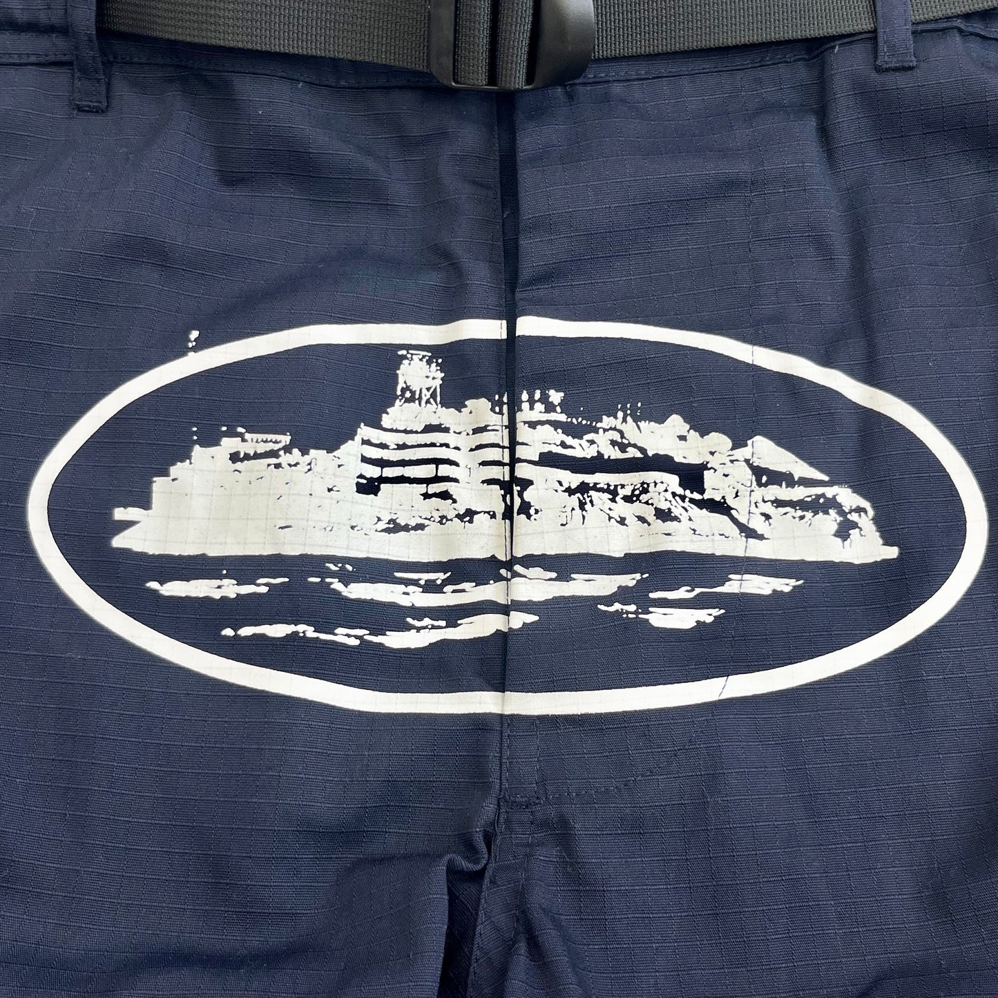Calça Corteiz Cargo Azul Marinho - Shabby Company