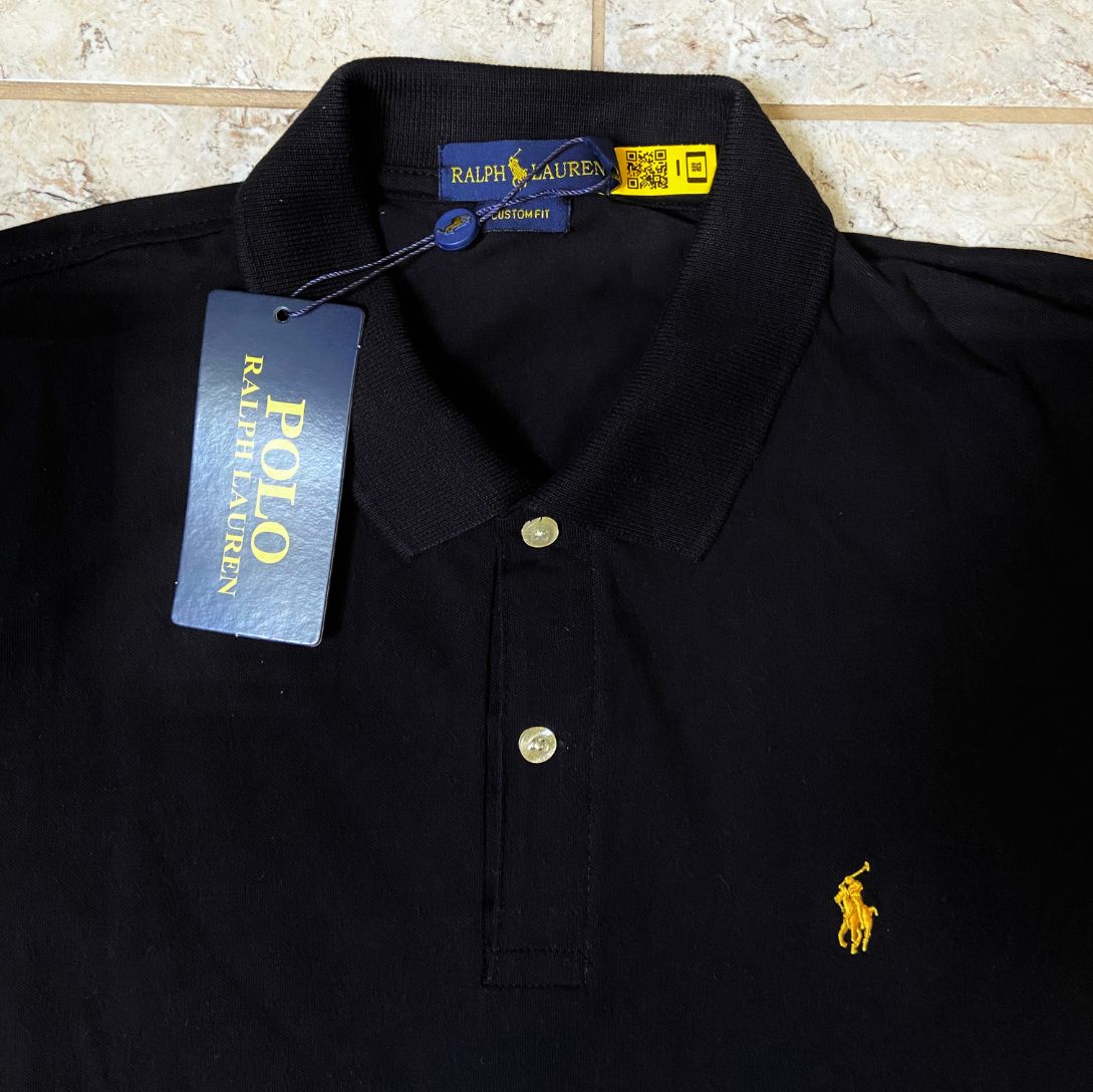 Polo Ralph Lauren Clássica - Bordado Amarelo - Shabby Company