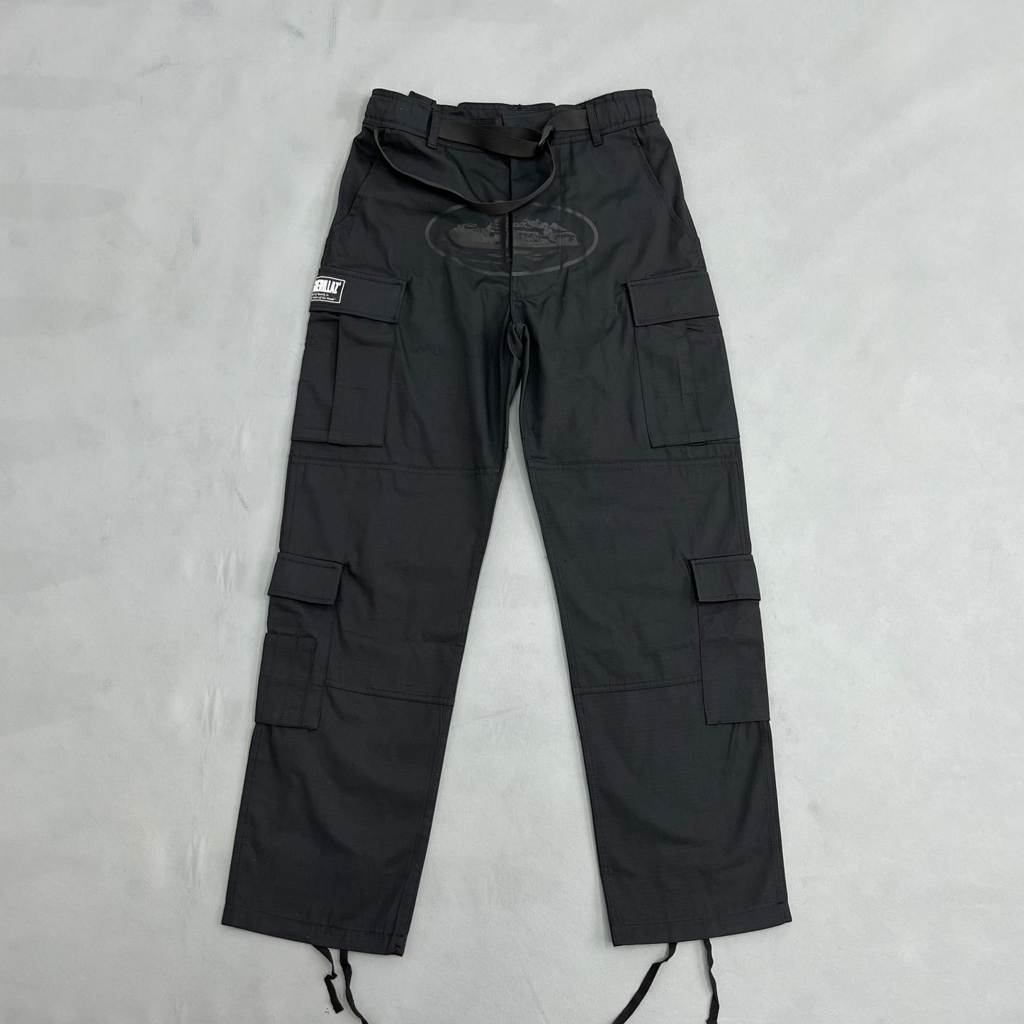 Calça Corteiz Cargo Preto - Shabby Company