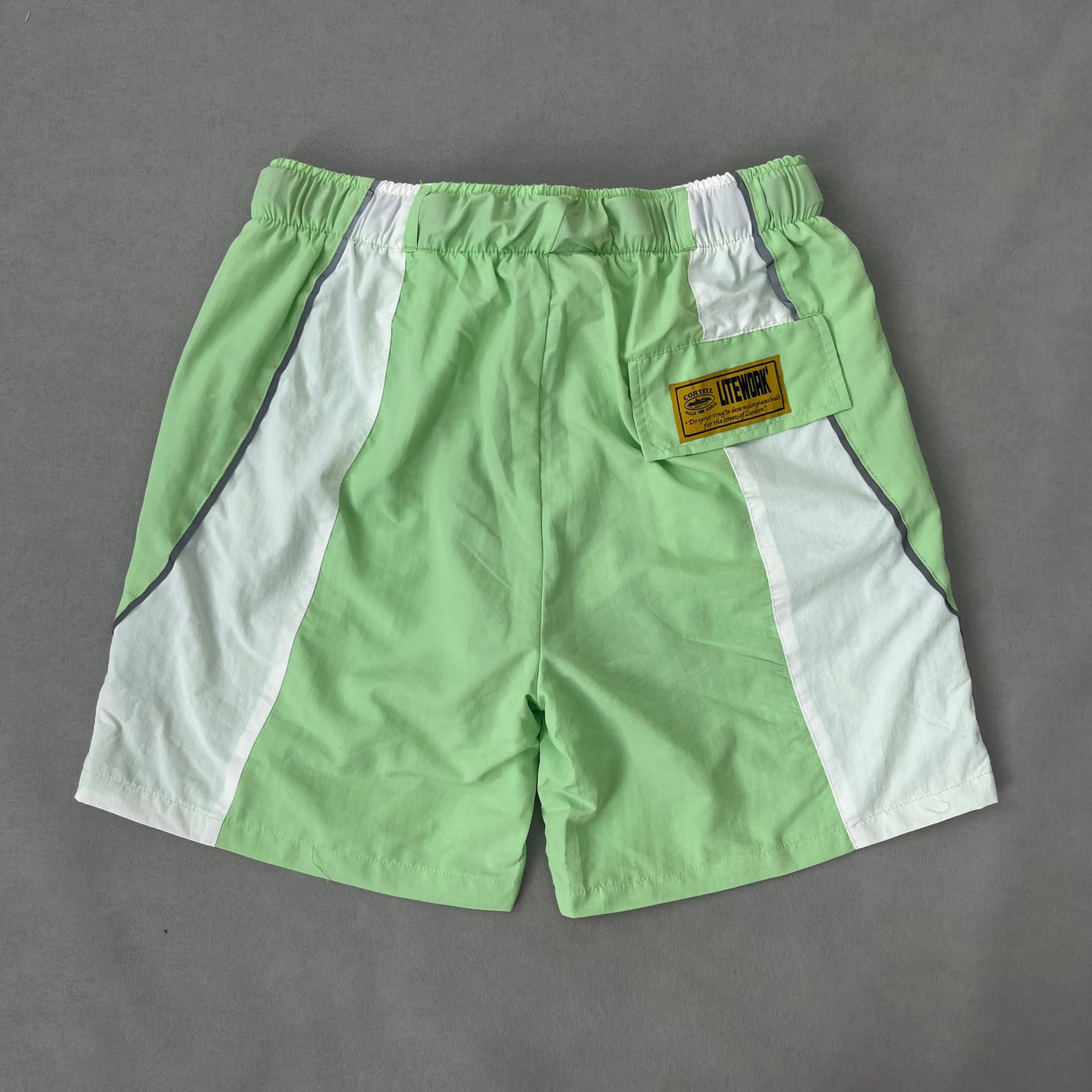 Conjunto Corta Vento Corteiz Verde Claro Branco - Shabby Company