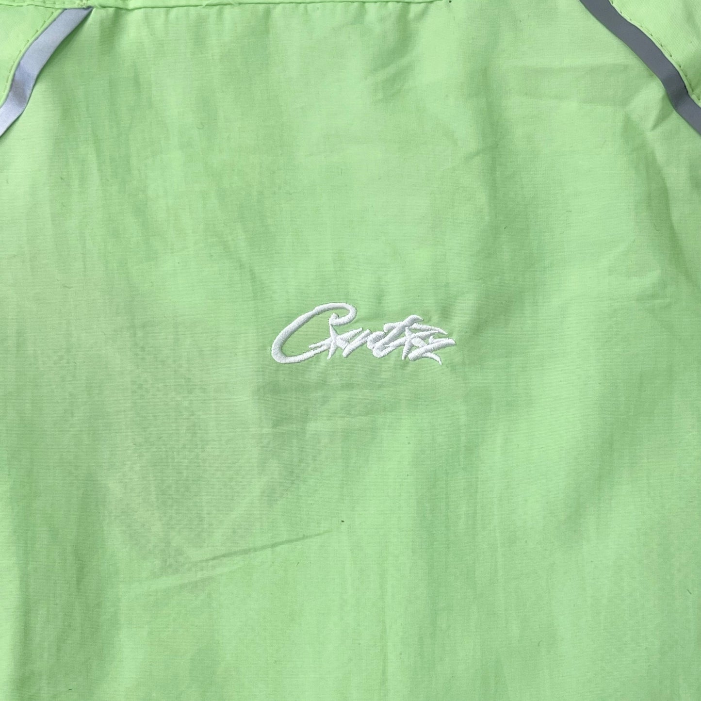 Conjunto Corta Vento Corteiz Verde Claro Branco - Shabby Company