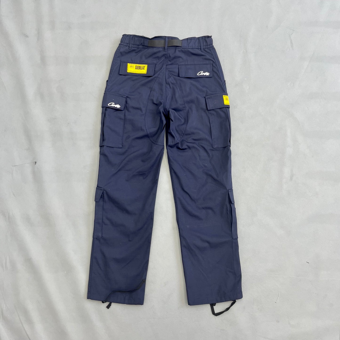 Calça Corteiz Cargo Azul Marinho - Shabby Company