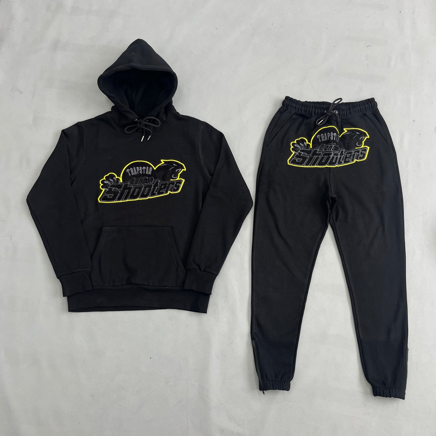 Conjunto Trapstar Shooters Black Yellow - Shabby Company