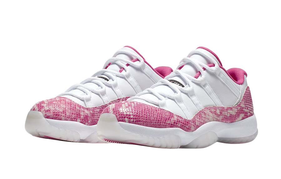 Jordan 11 Retro Low Pink Snakeskin - Shabby Company
