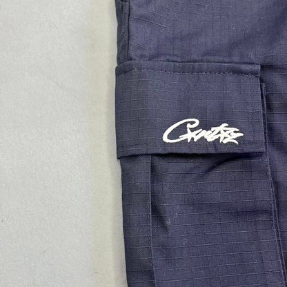 Calça Corteiz Cargo Azul Marinho - Shabby Company