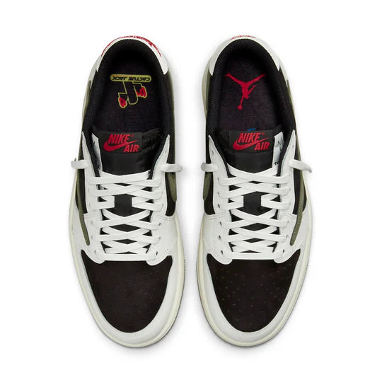 Travis Scott x Air Jordan 1 Low Olive
