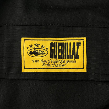 Calça Corteiz Cargo Preta 5 Stars - Shabby Company