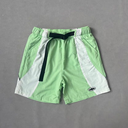 Conjunto Corta Vento Corteiz Verde Claro Branco - Shabby Company