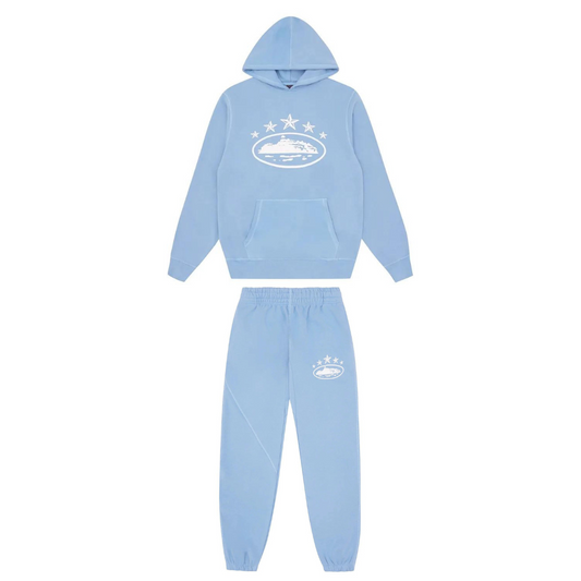 Conjunto Moletom 5 Stars Corteiz Azul - Shabby Company