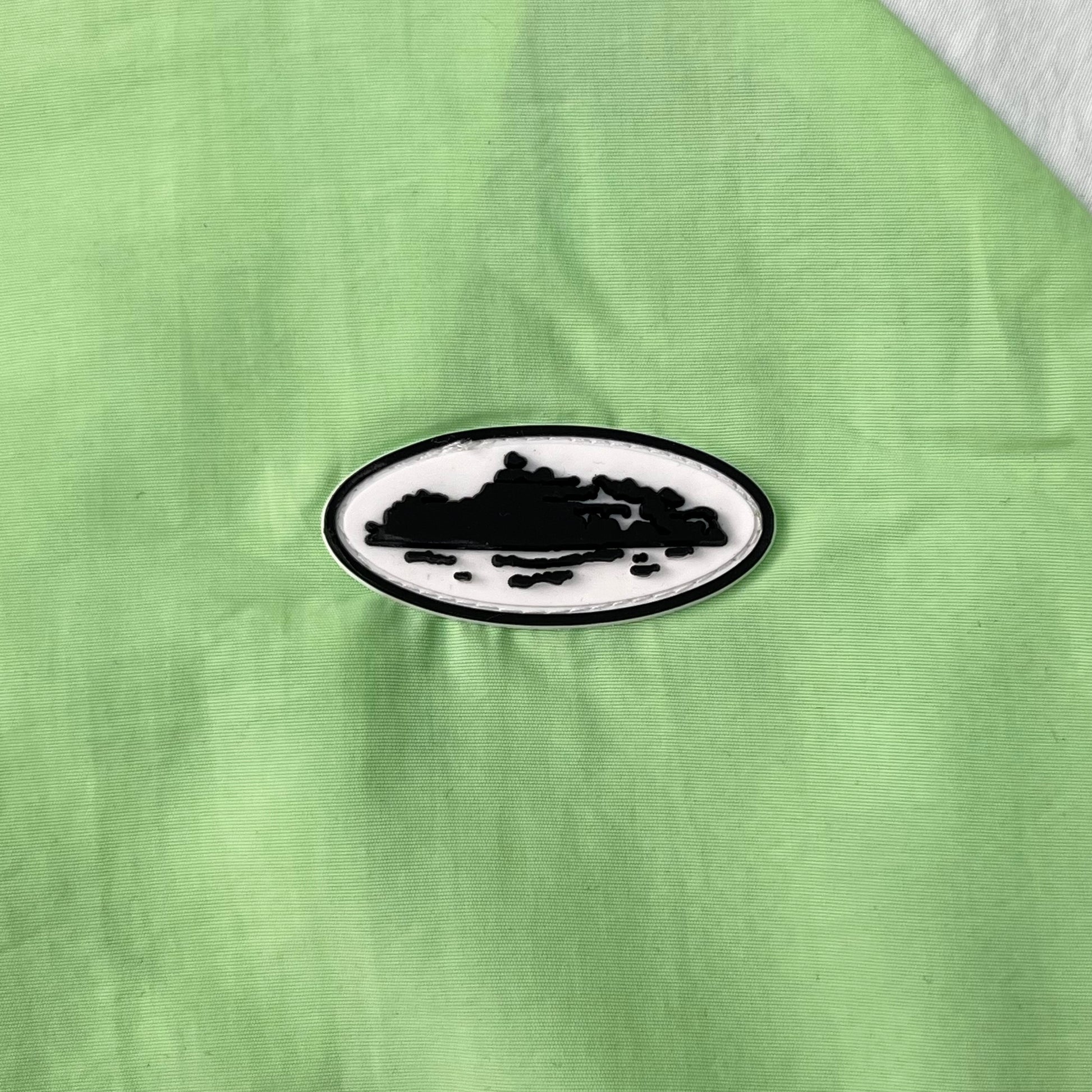 Conjunto Corta Vento Corteiz Verde Claro Branco - Shabby Company