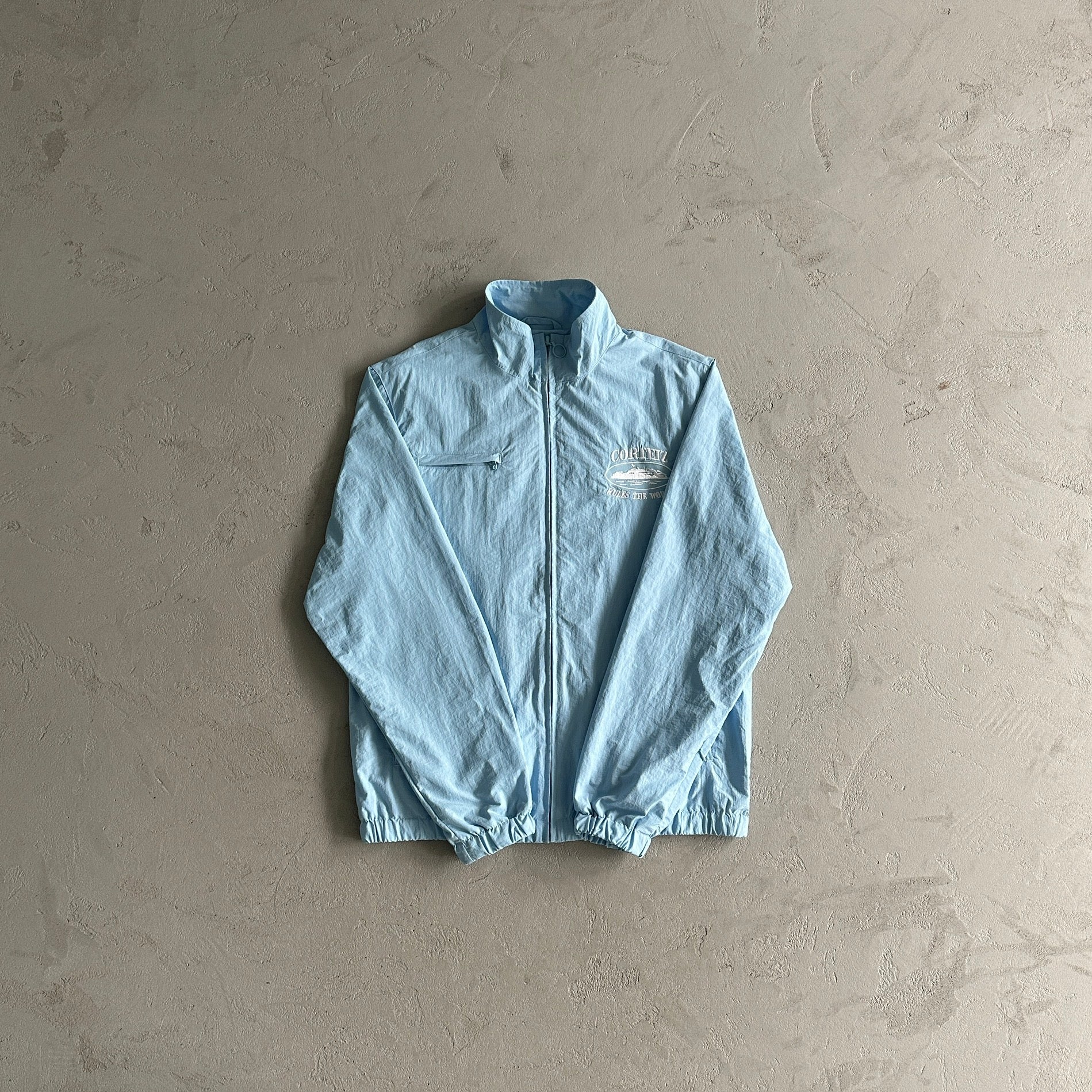 Conjunto Corteiz Corta Vento Azul - Shabby Company