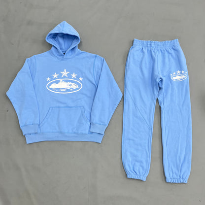 Conjunto Moletom 5 Stars Corteiz Azul - Shabby Company